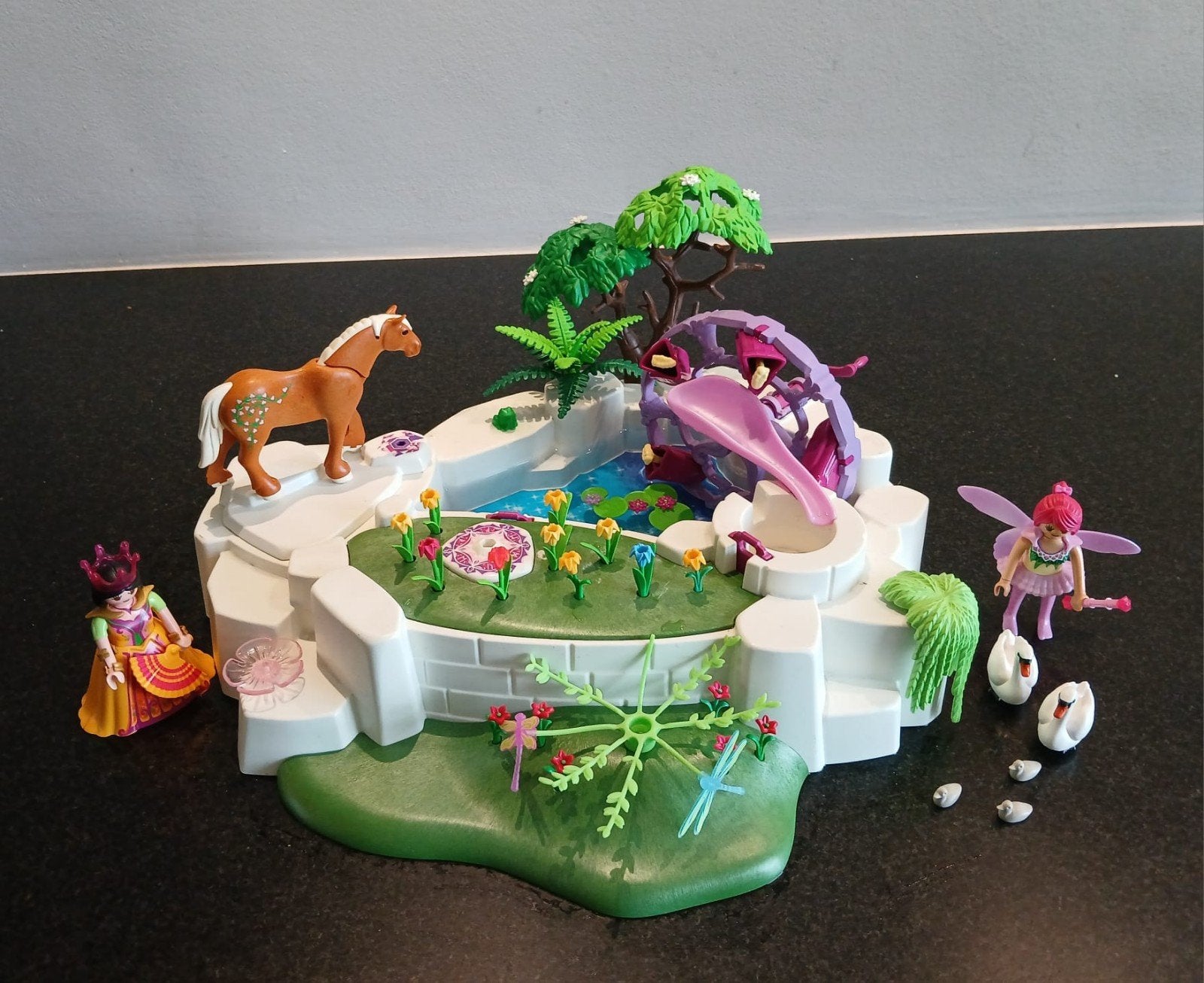 Playmobil 5475 Kristallen Vijver met feeën en eenhoorn, Ophalen, Gebruikt, Complete set, Fantasy