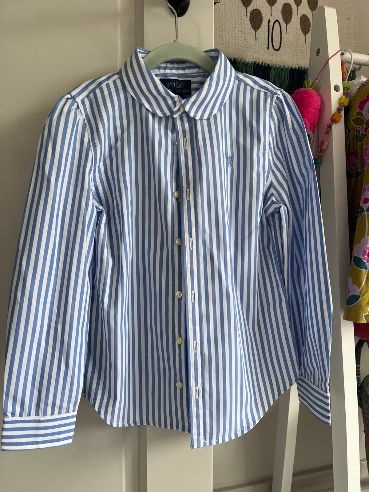 Polo Ralph Lauren meisjes blouse maat 122, Ophalen of Verzenden, Nieuw, Meisje, Overhemd of Blouse