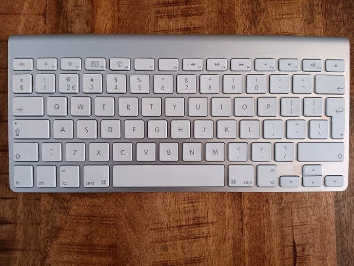 Apple Wireless keyboard, Computers en Software, Ophalen of Verzenden, Gebruikt, Draadloos, Apple