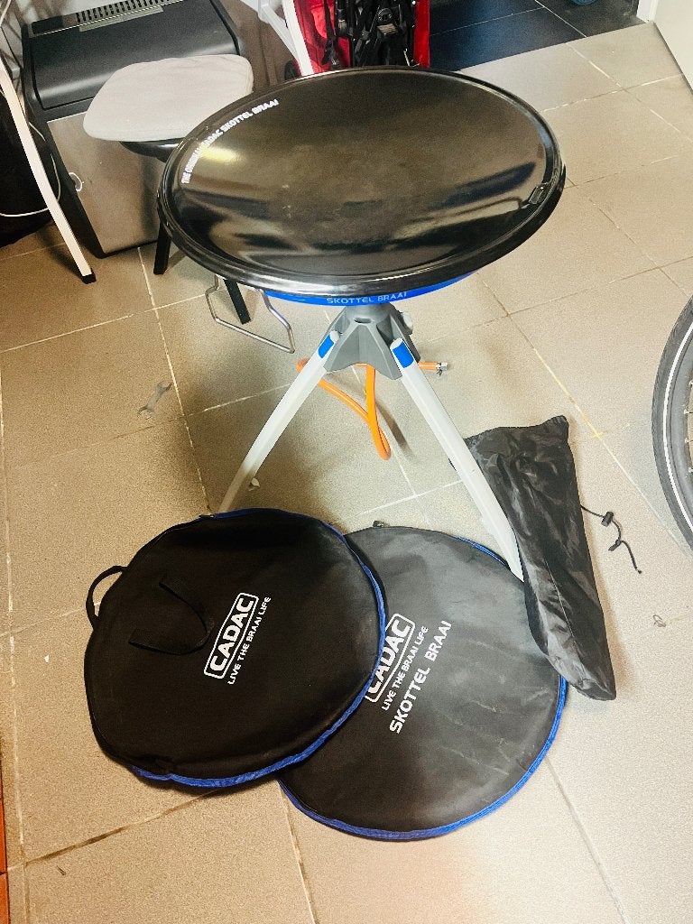 Skotelbraai Cadac Easy chef, Tuin en Terras, Gasbarbecues, Ophalen, Gebruikt, Cadac