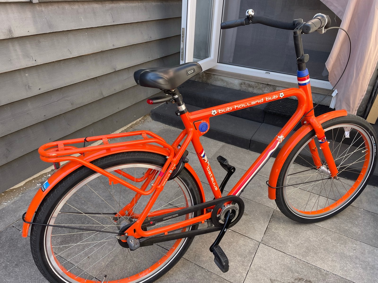 Batavus Bub Holland Bub fiets - Oranje, Ophalen, Terugtraprem, Gebruikt, Versnellingen