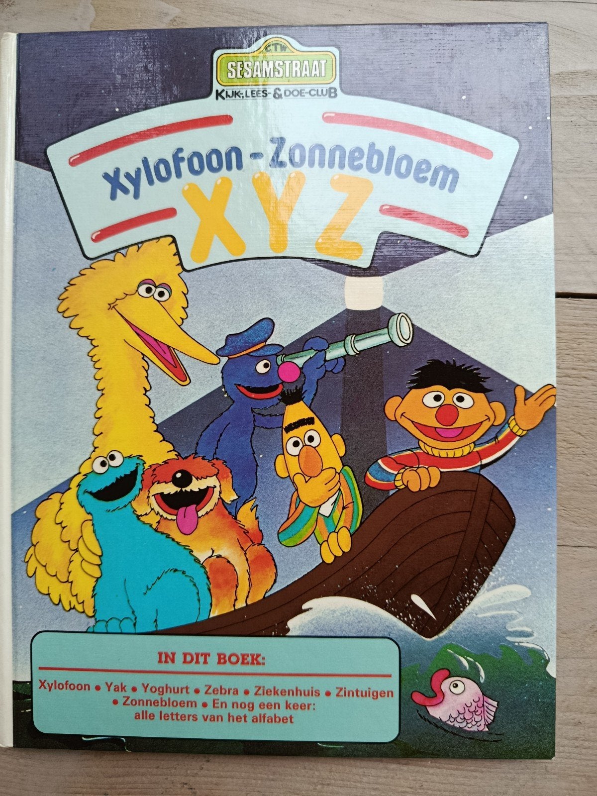 Sesamstraat Kijk, Lees & Doe-Club: Xylofoon - Zonnebloem XYZ, Ophalen of Verzenden, Zo goed als nieuw, Sesamstraat, Fictie algemeen