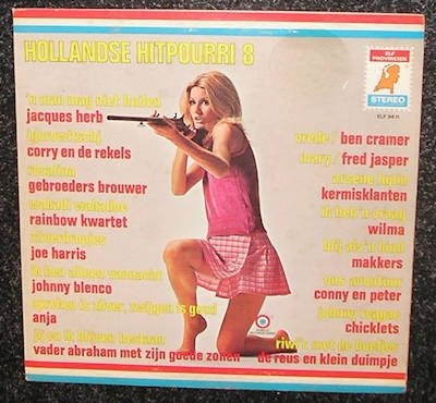 Hollandse Hitpourri 8 – Diverse Artiesten 1972 LP1999, LP, Gebruikt, Pop, Ophalen of Verzenden