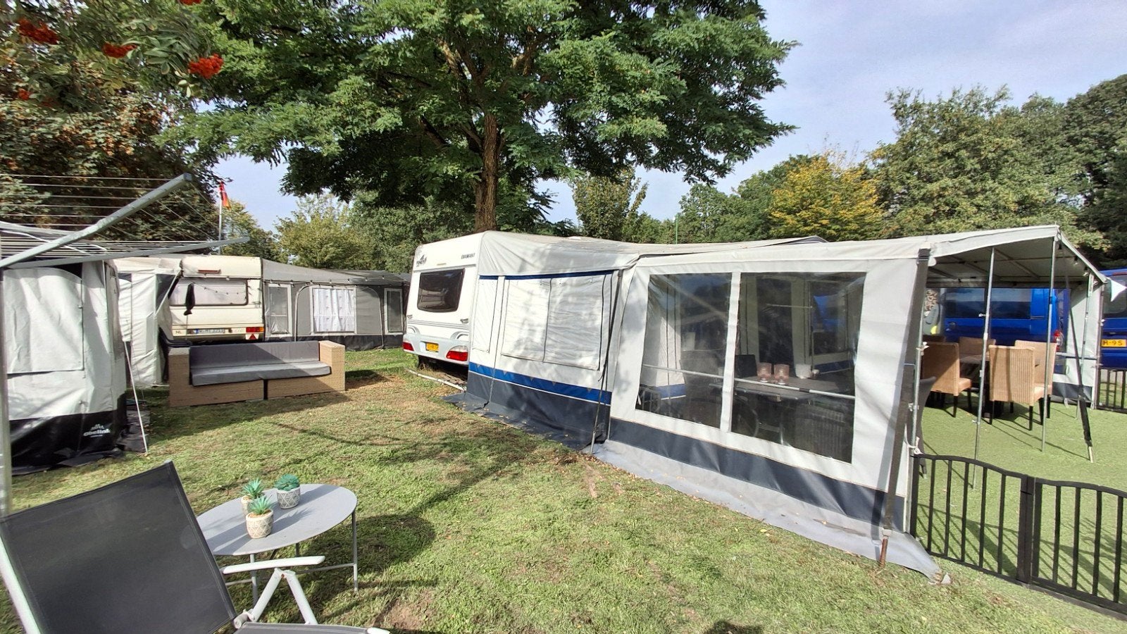 Fendt diamant 650 (inclusief seizoensplaats), Caravans en Kamperen, Rondzit, Luifel, Tot en met 6, 1500 - 2000 kg