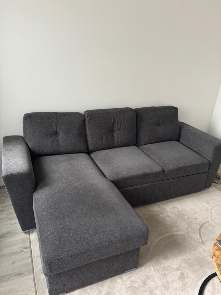 Slaapbank 3 zits, Huis en Inrichting, Banken | Bankstellen, Ophalen, 100 tot 125 cm, Hoekbank, Driepersoons