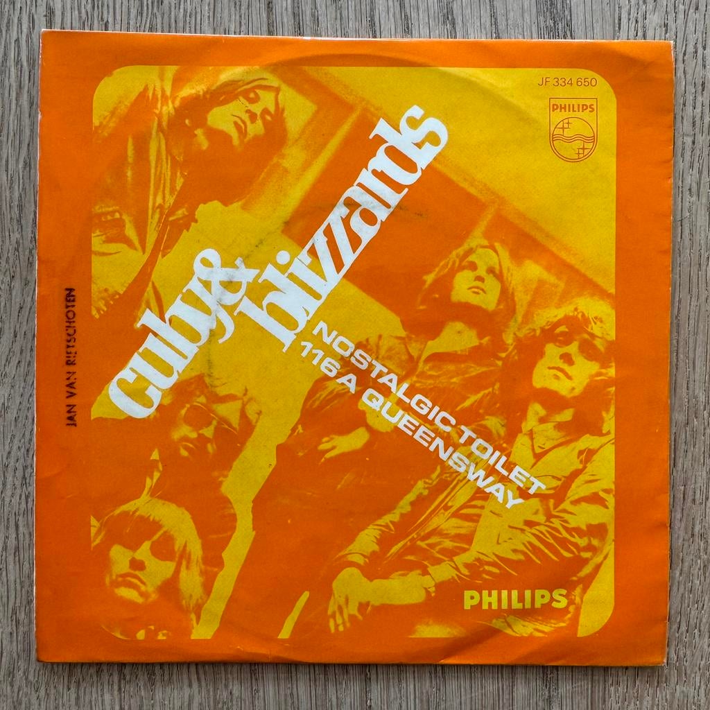 Cuby & The Blizzards Nostalgic Toilet 7” vinyl single 1968, Cd's en Dvd's, Vinyl Singles, Gebruikt, 7 inch, Single, Jazz en Blues