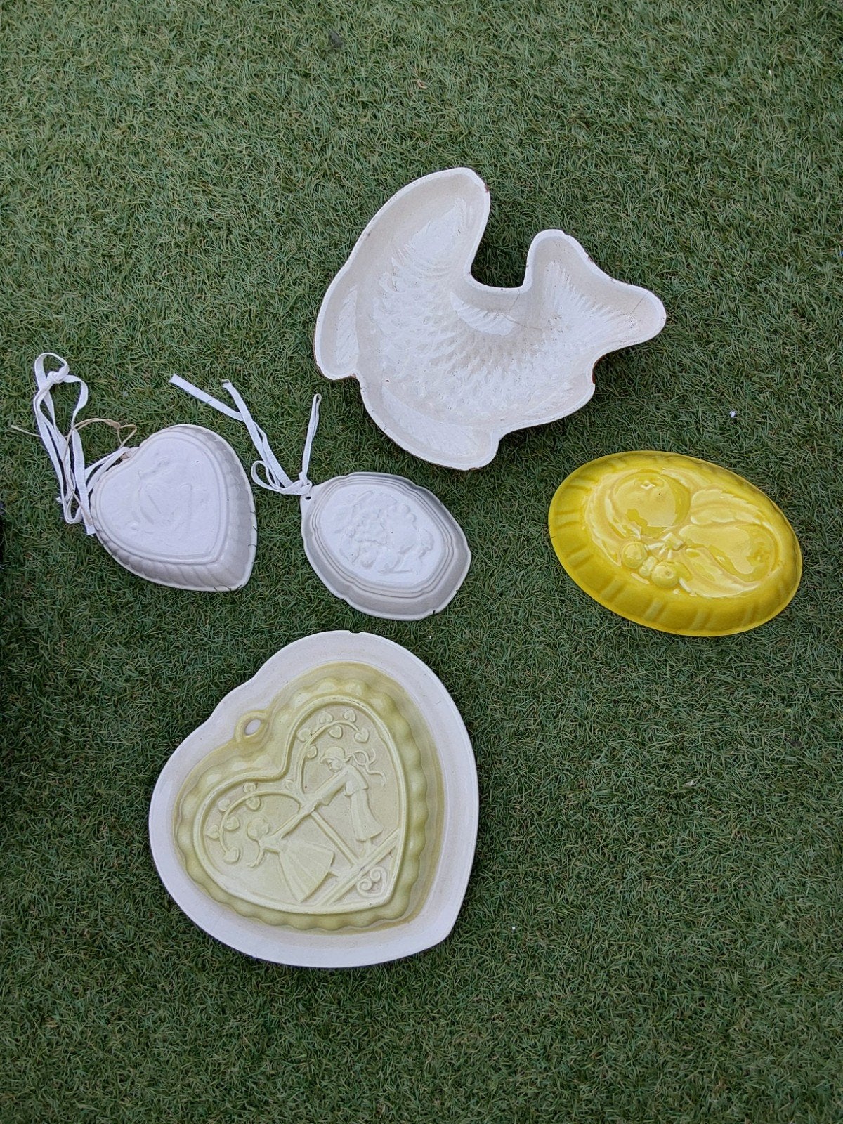 Lot puddingvormen, Ophalen