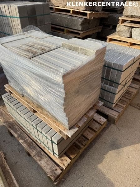 39 stuks wit betontegels 30x15x4,5cm halve stoep/tuintegels, Verzenden, Nieuw, 10 m² of meer, Bij dit product niet bekend.