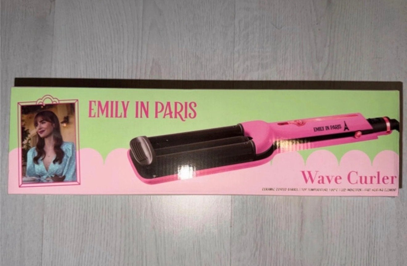 Emily in Paris Wave Curler - Nieuw in doos, Ophalen of Verzenden, Nieuw, Krultang of Stijltang