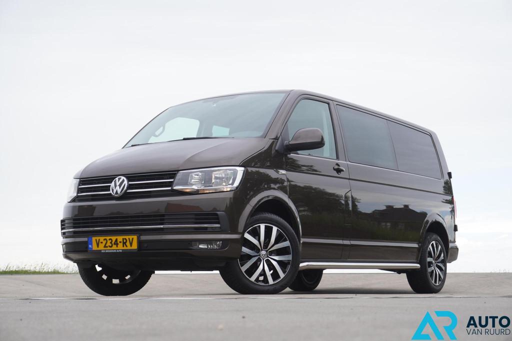 Volkswagen Transporter 2.0 TDI L2H1 DC * LUXE * NL-auto, Stof, Gebruikt, 4 cilinders, Volkswagen