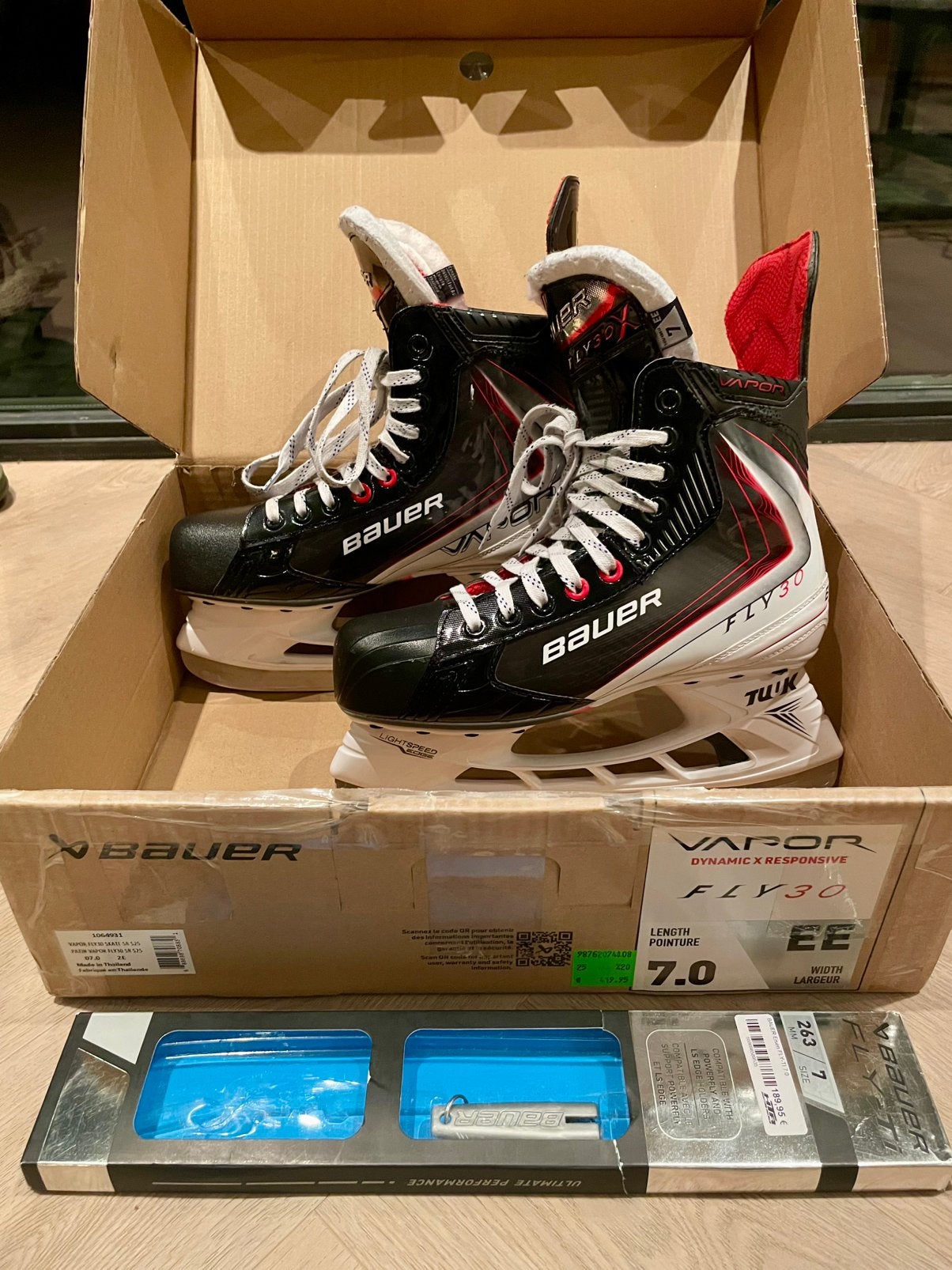 Bauer Vapor Fly 30 Ijshockey skates, Sport en Fitness, Ophalen of Verzenden, Zo goed als nieuw, Schaatsen