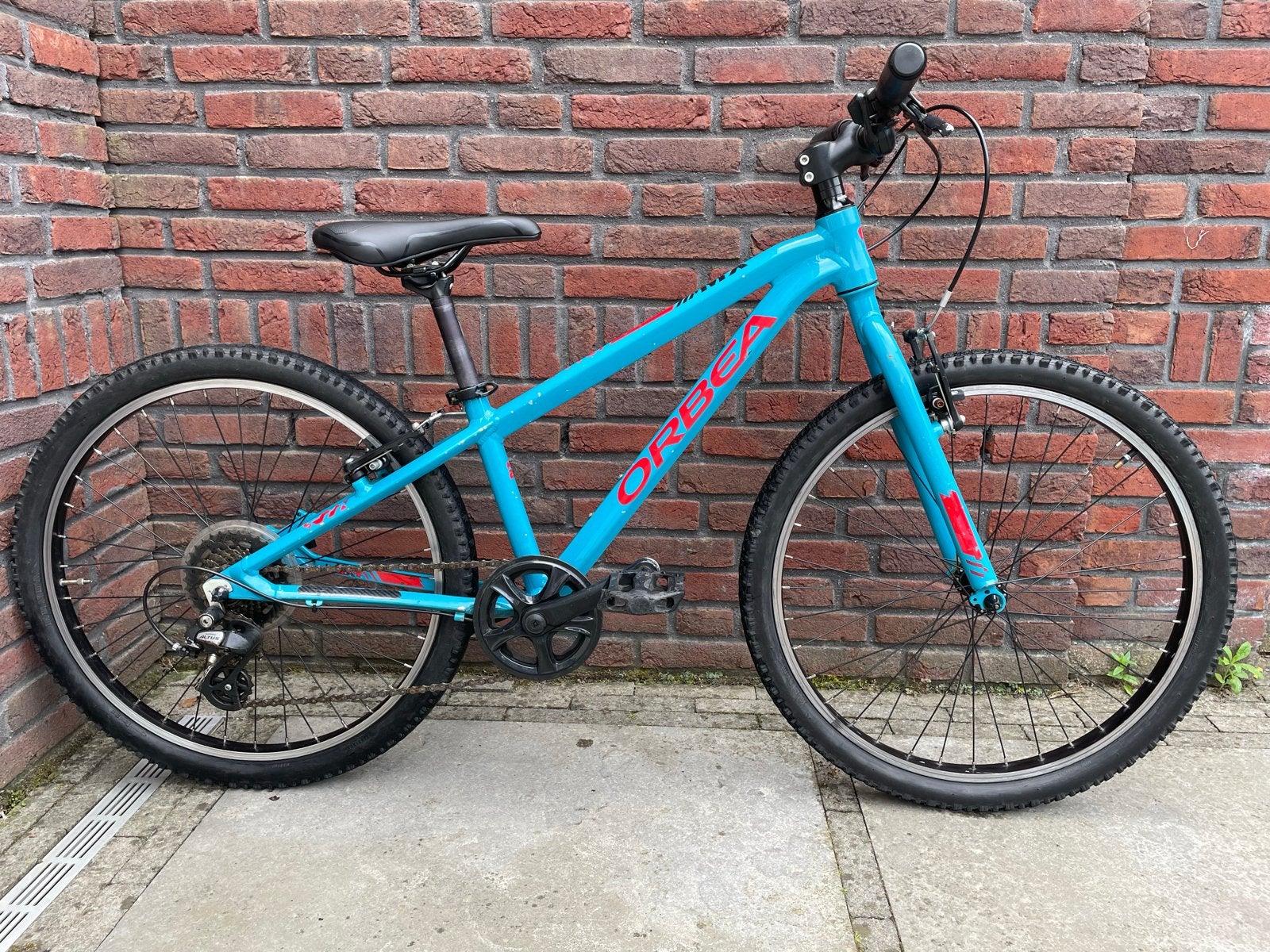Orbea MX 24 Kinder MTB 24 inch, Fietsen en Brommers, Ophalen, Gebruikt, Velgrem, 20 inch of meer