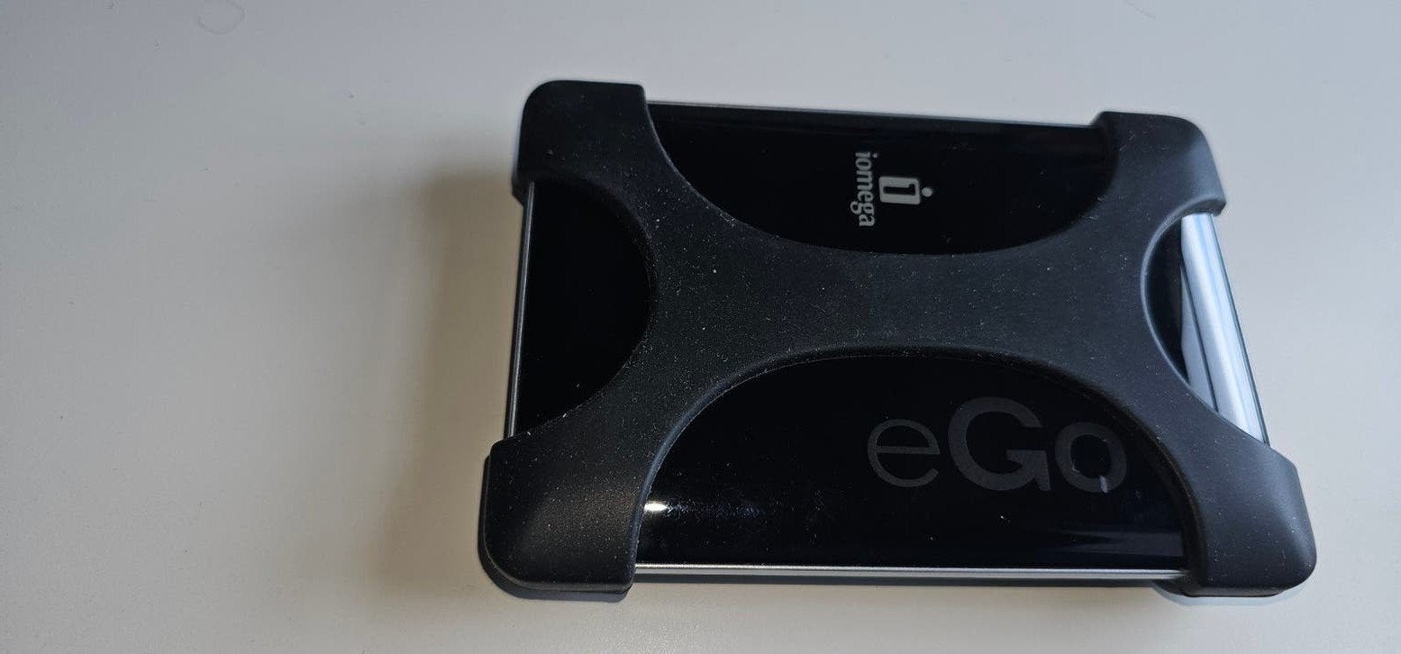 Iomega eGo Externe Harde Schijf - 500GB, Computers en Software, Harde schijven, 500 gb, HDD, Ophalen of Verzenden, Zo goed als nieuw