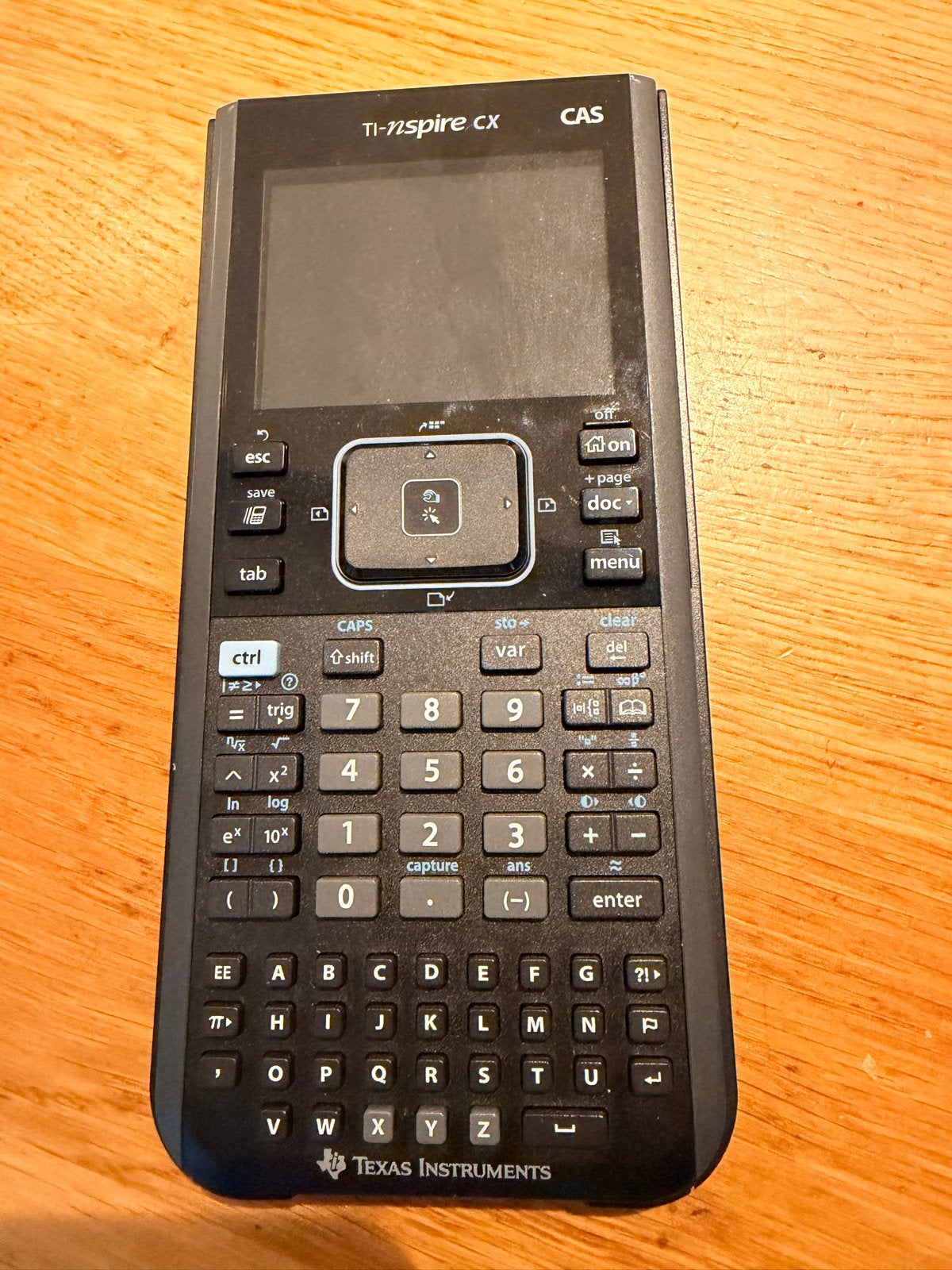 Grafische rekenmachine Texas Instruments, Ophalen of Verzenden, Zo goed als nieuw