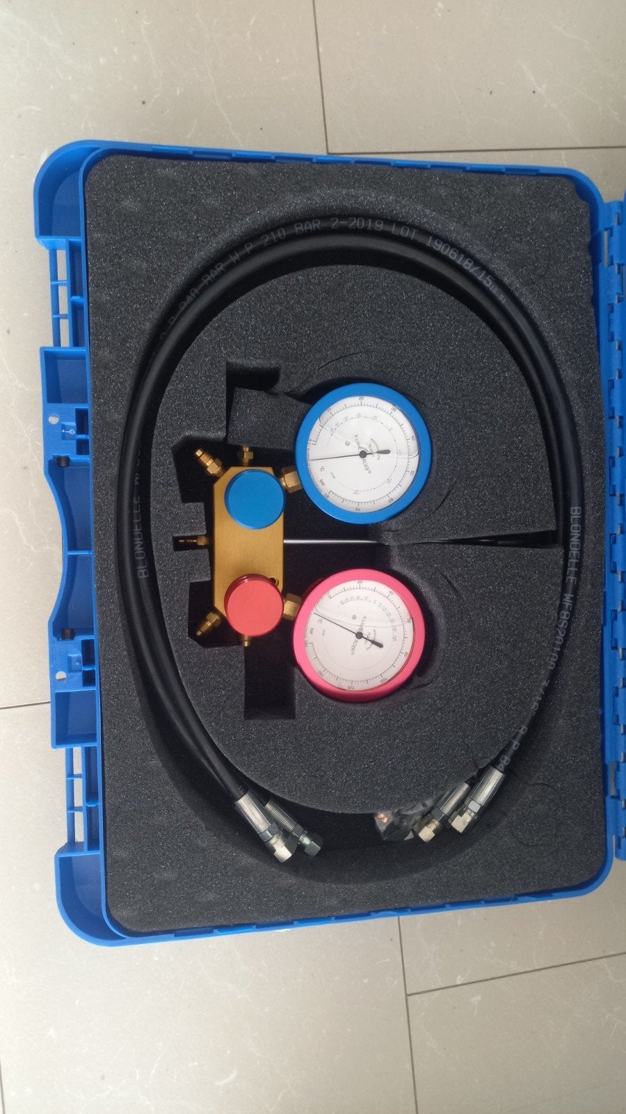 co2  koel techniek druk manomter set   R774, Ophalen of Verzenden, Nieuw, Apparatuur