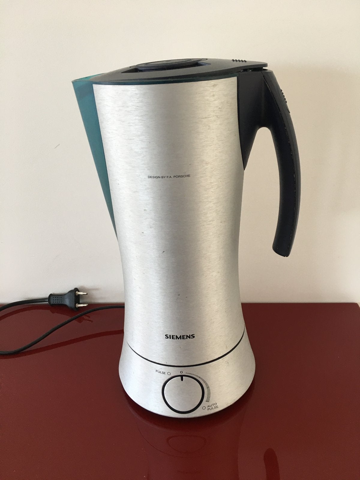 Siemens Porsche design blender, Ophalen of Verzenden, Gebruikt, Zilver, Overige merken