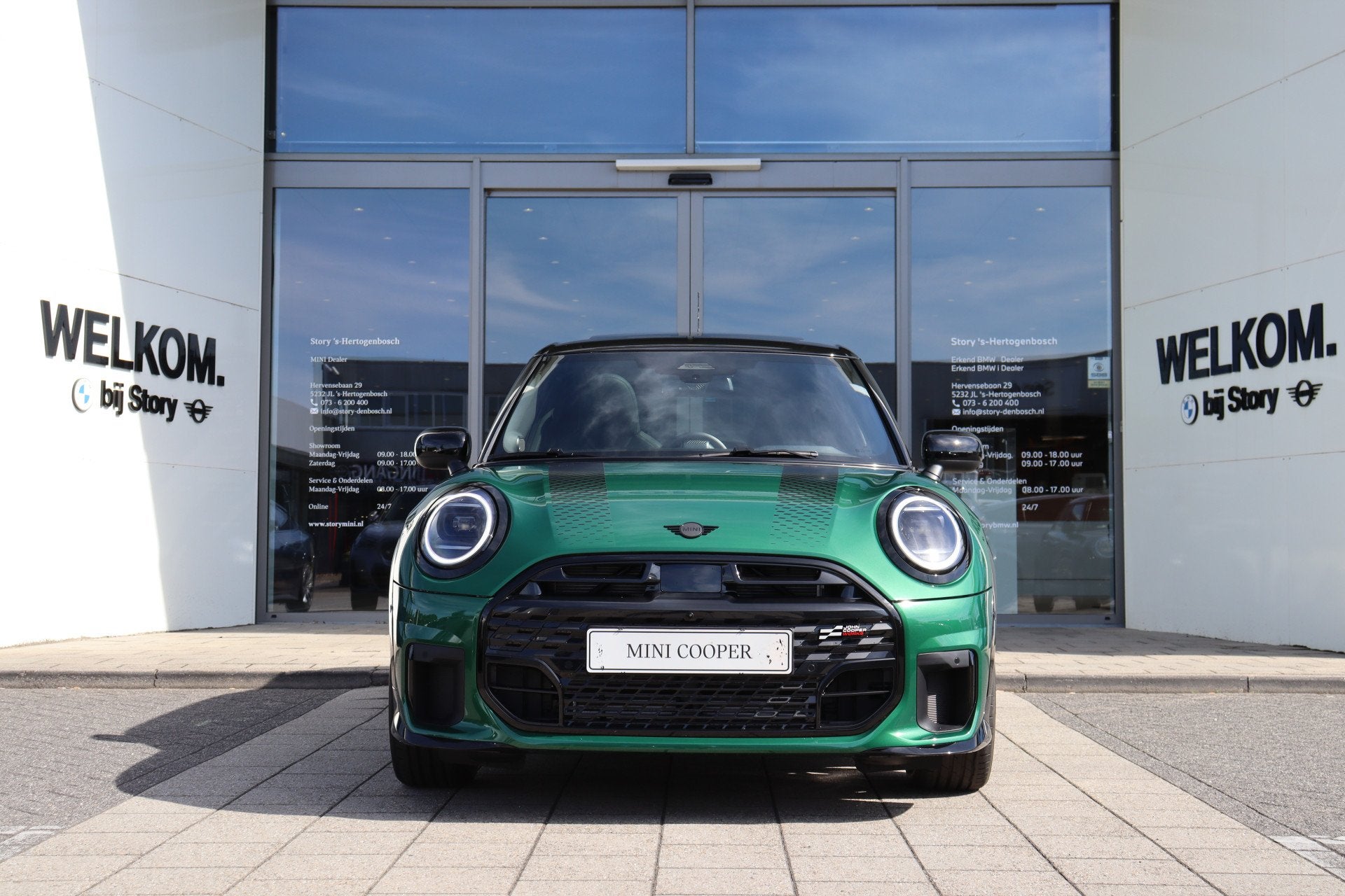 MINI Hatchback Cooper C Automaat / John Cooper Works / Pakke, Auto's, Mini, Dealer onderhouden, 156 pk, Met garantie (alle), Bedrijf