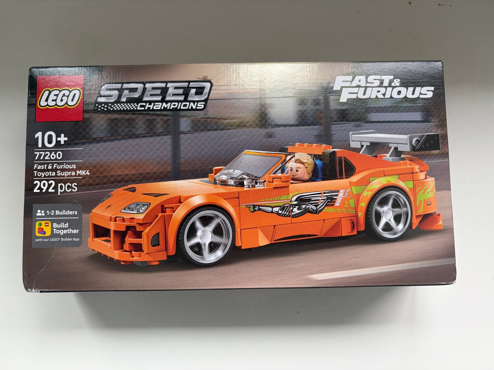 LEGO Speed Champions Fast & Furious Toyota Supra MK IV, Lego, Denemarken, Nieuw, Complete set
