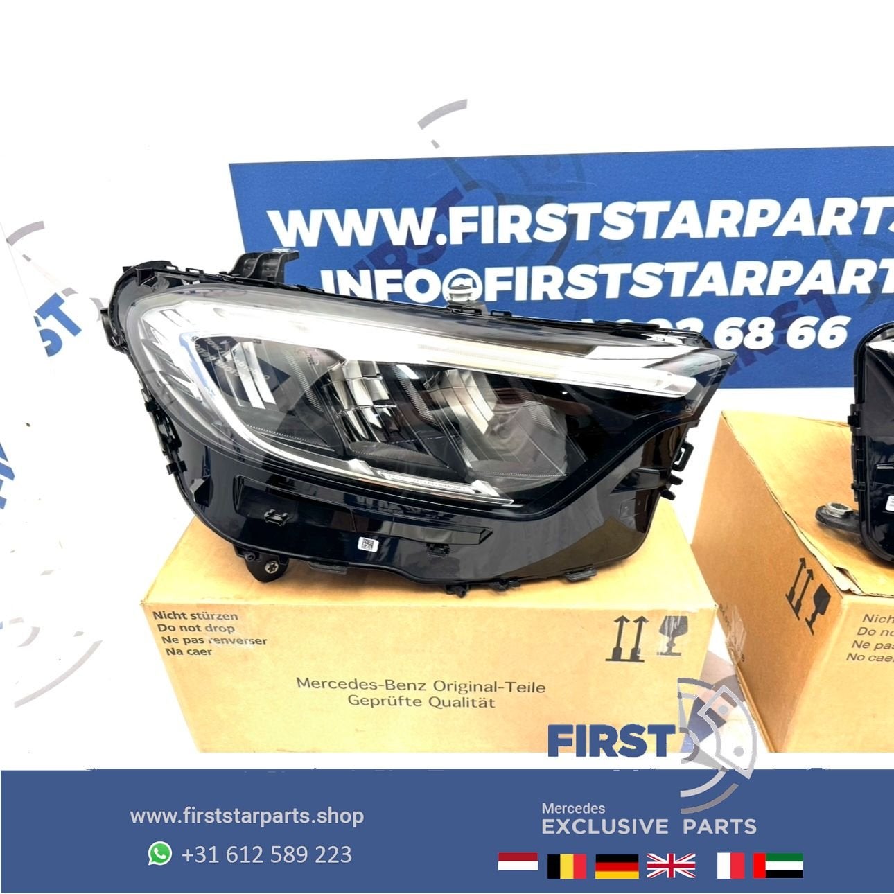 A2549061600 W254 C254 GLC HP LED KOPLAMP RECHTS Mercedes 202, Gebruikt, -, Ophalen of Verzenden, -