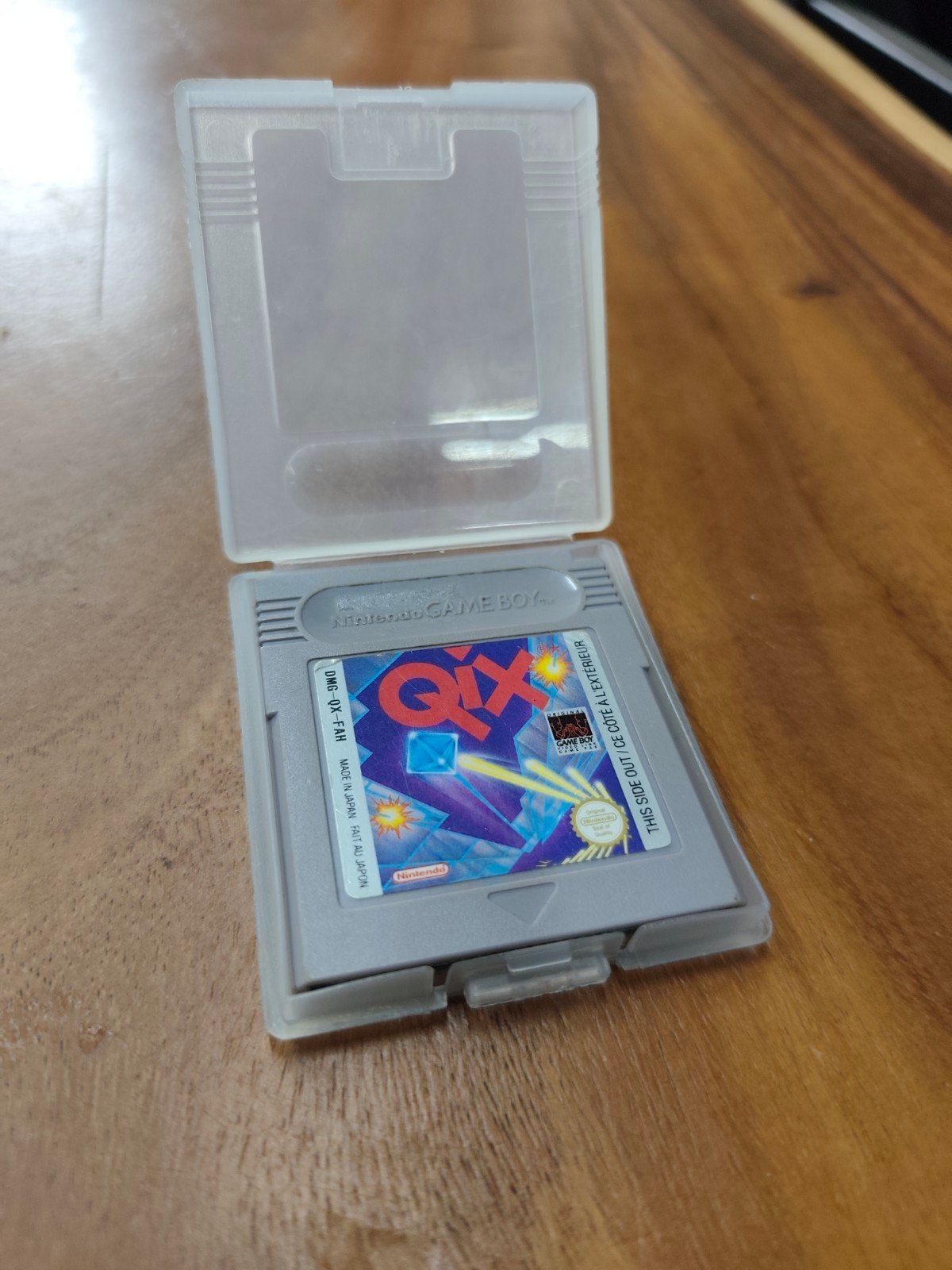 Qix - Nintendo Game Boy Classic (Origineel cartridge+hoesje, Spelcomputers en Games, Avontuur en Actie, Gebruikt, 1 speler, Ophalen of Verzenden