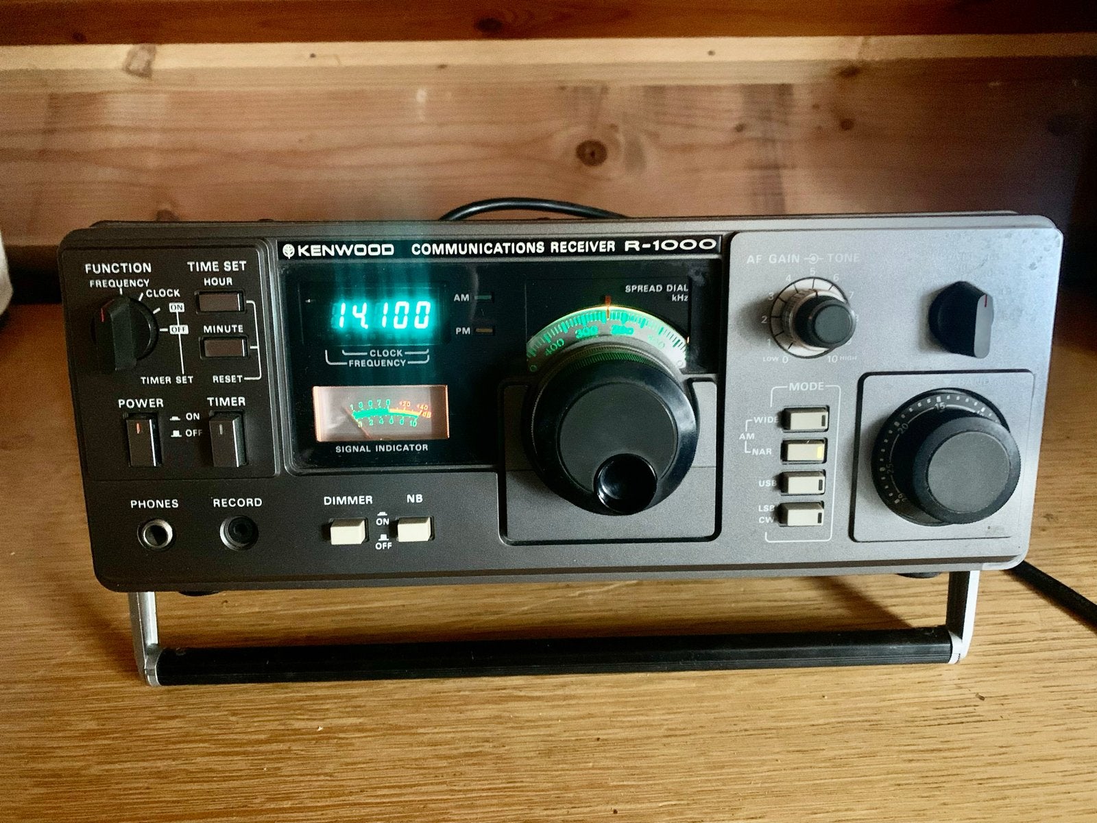 Kenwood  R-1000 Wereldontvanger, Ophalen of Verzenden, Gebruikt, Wereldontvanger