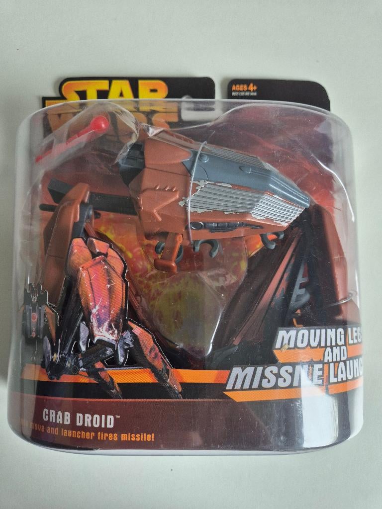 Star Wars ROTS Deluxe Crab Droid with Missile Launcher, Ophalen of Verzenden, Nieuw, Actiefiguurtje