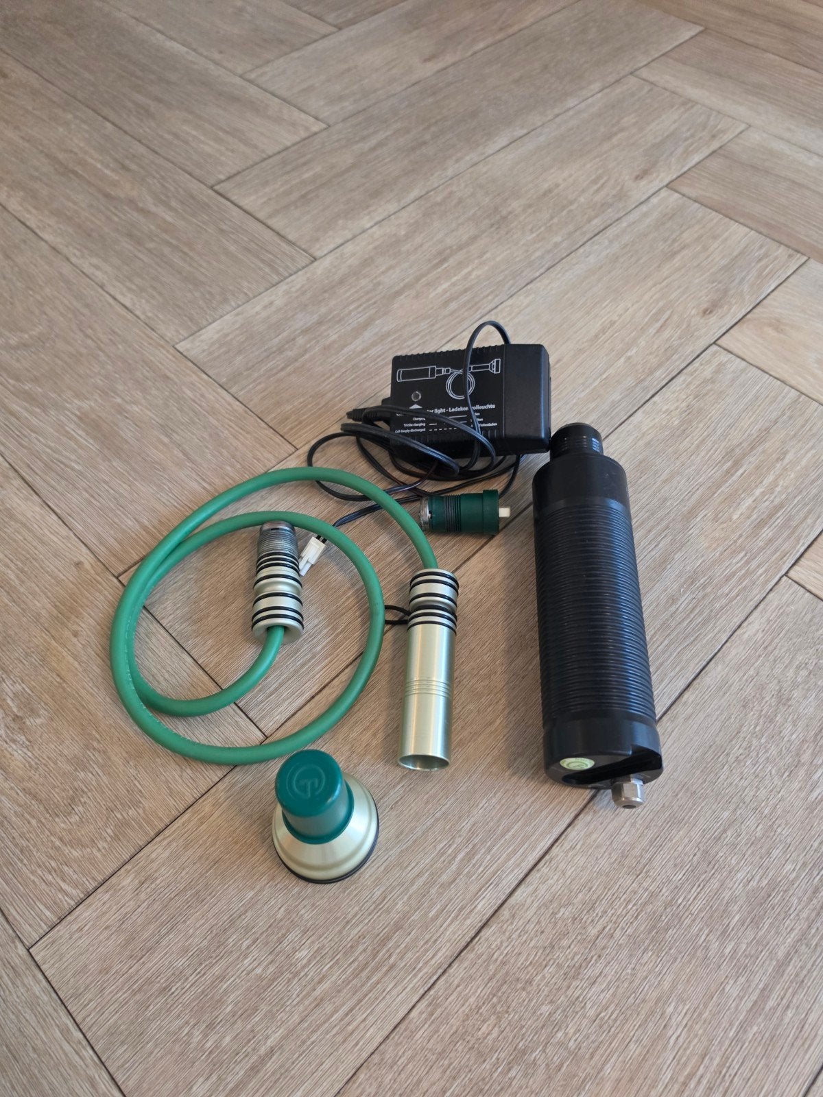 Green Force Flexi kabellamp met LED, Watersport en Boten, Duiken, Ophalen of Verzenden, Gebruikt, Duiklamp
