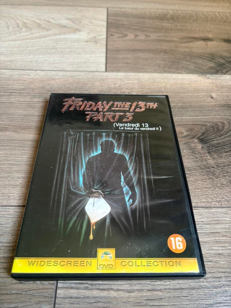 Friday the 13th part 3, Vanaf 16 jaar, Ophalen of Verzenden, Zo goed als nieuw, Slasher