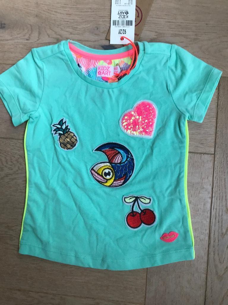 NIEUW zomer shirtje Kidz-art maat 92, Kidz Art, Meisje, Nieuw, Ophalen of Verzenden