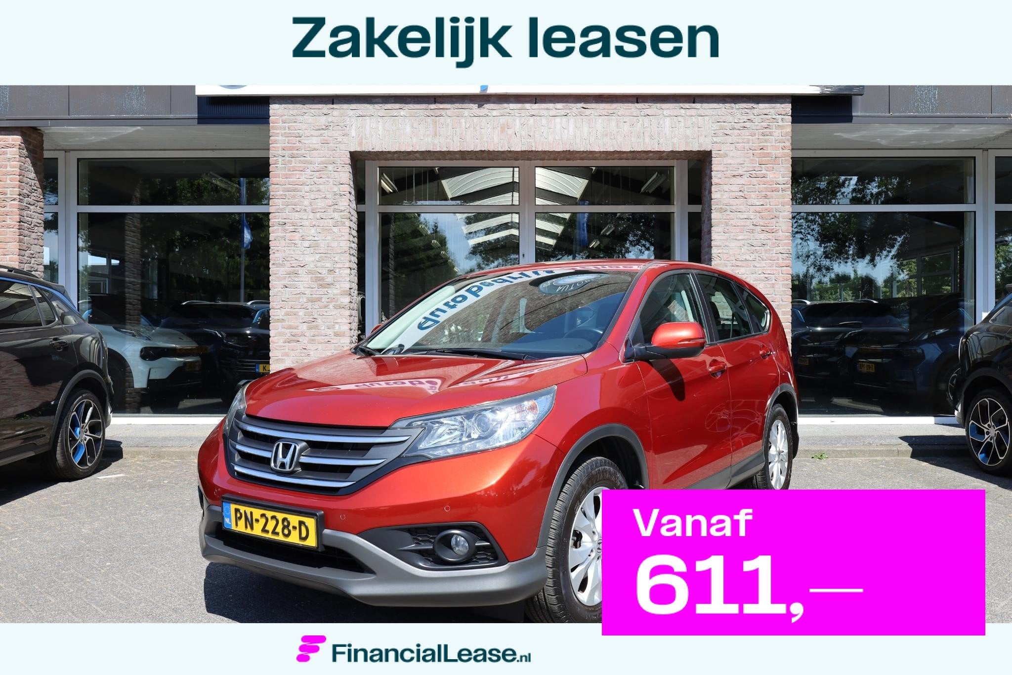 Honda CR-V 2.0 Elegance CAMERA TREKHAAK NAVI 2xPDC CRUISE CL, Voorwielaandrijving, Euro 5, Gebruikt, 4 cilinders