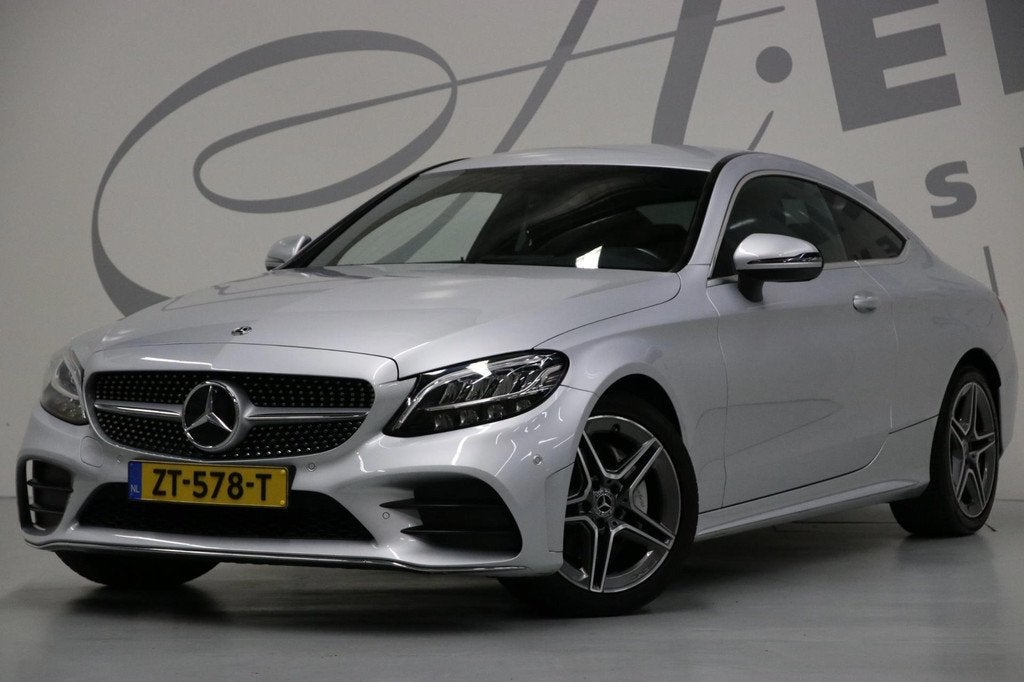 Mercedes-Benz C-klasse Coupé 180 AMG-styling/ NAP/ Originee, Automaat, Achterwielaandrijving, 4 stoelen, Bedrijf