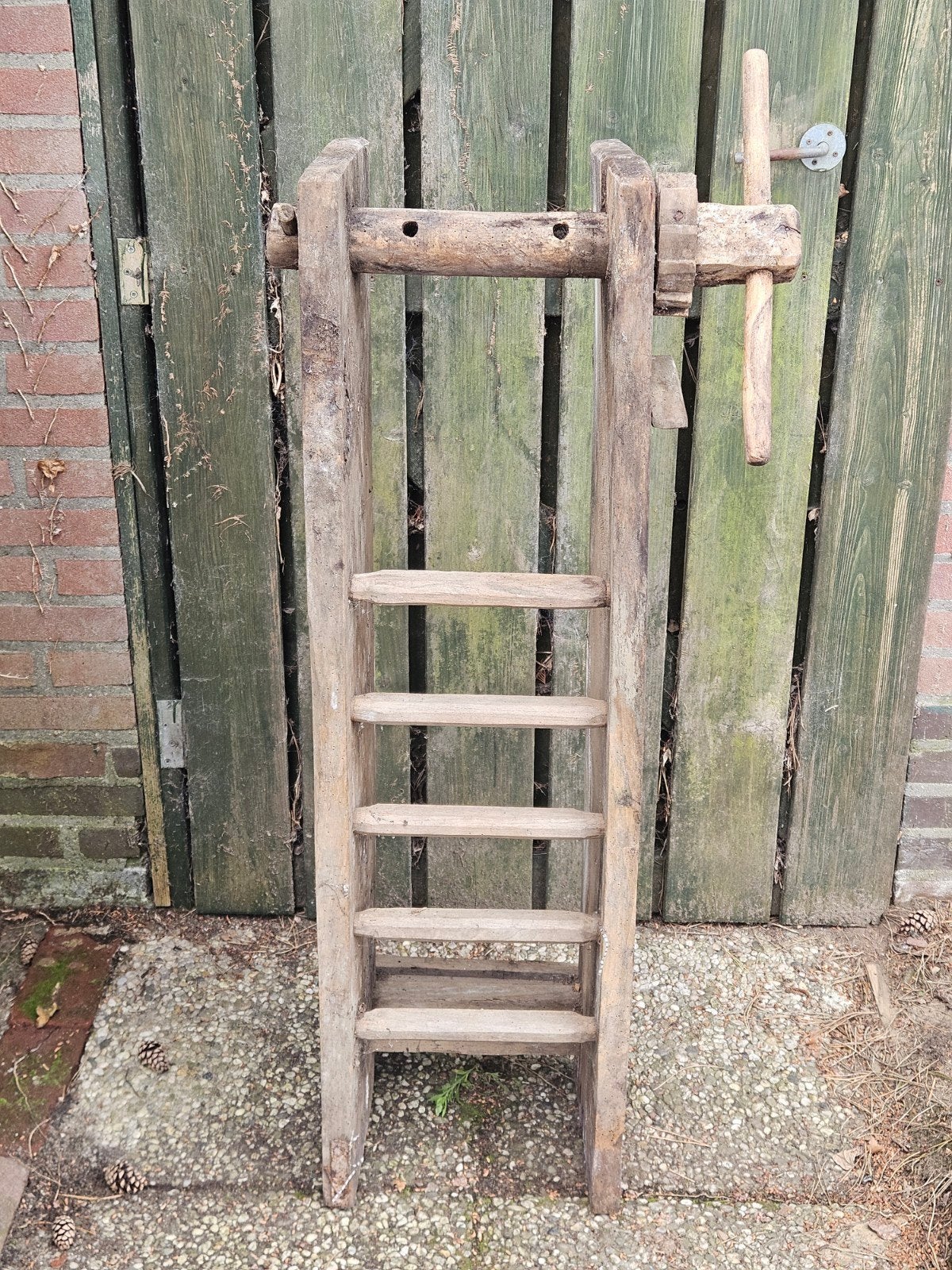 Oud houten werktuig, Antiek en Kunst, Ophalen