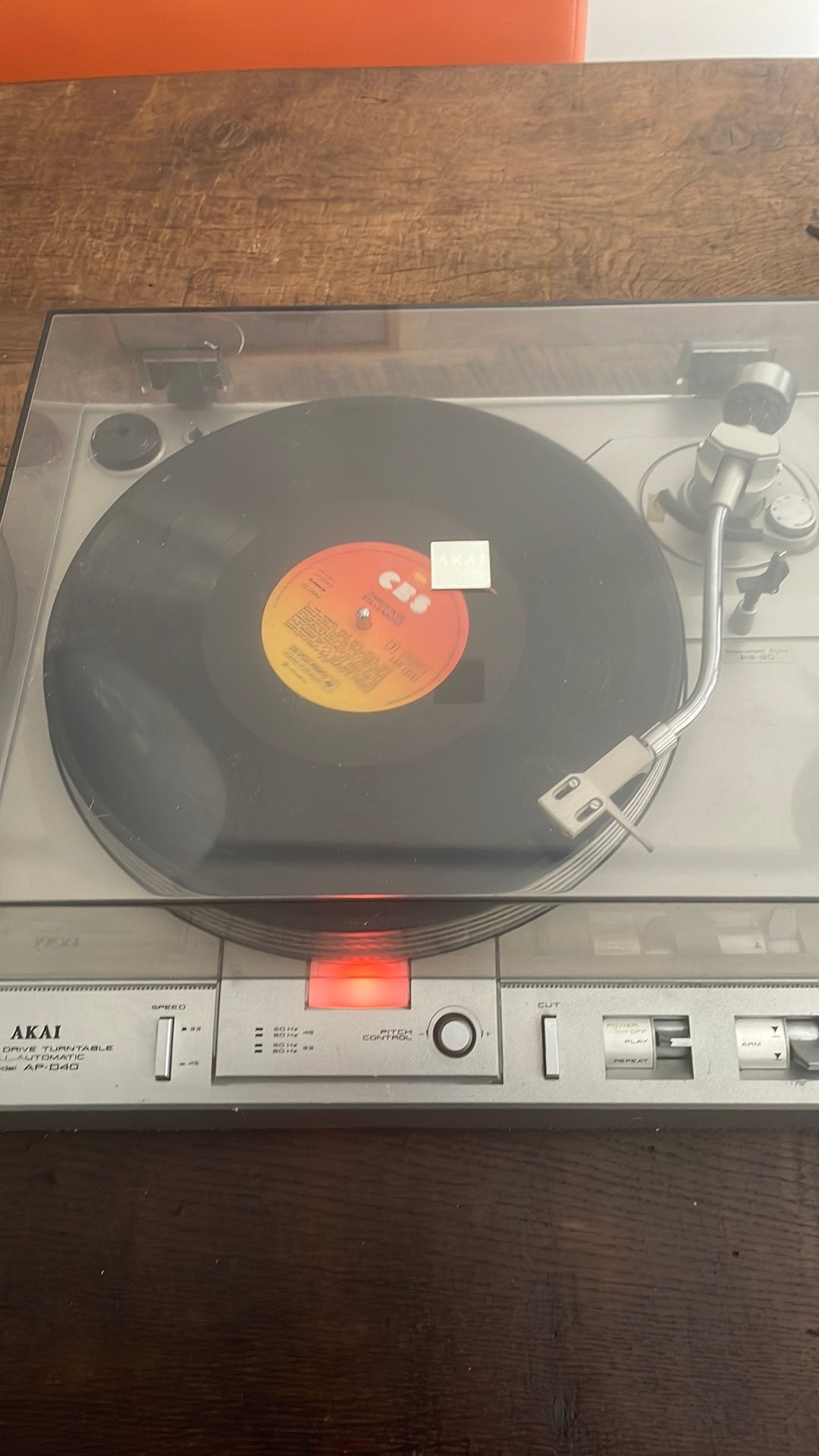 Akai direct drive platenspeler AP - D40 C, Audio, Tv en Foto, Platenspelers, Gebruikt, Automatisch, Ophalen of Verzenden, Platenspeler
