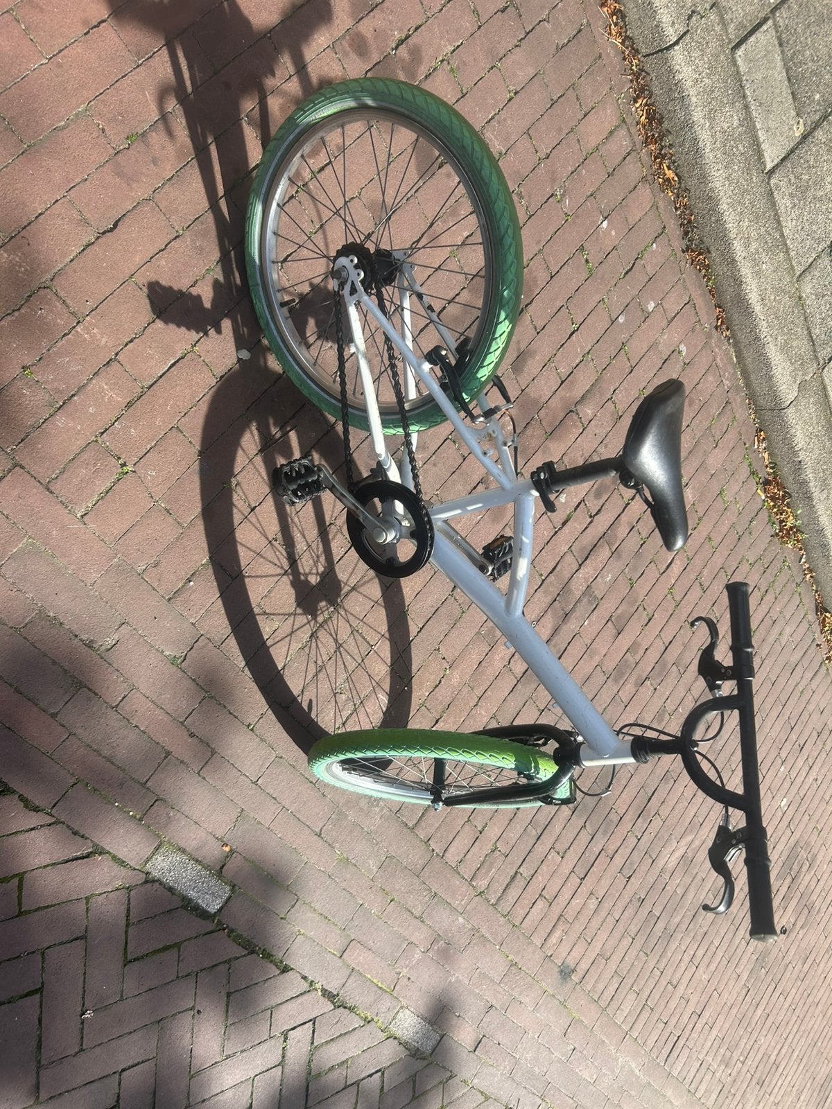 Btwin 20inch fiets, Ophalen, Gebruikt, Velgrem, Handrem