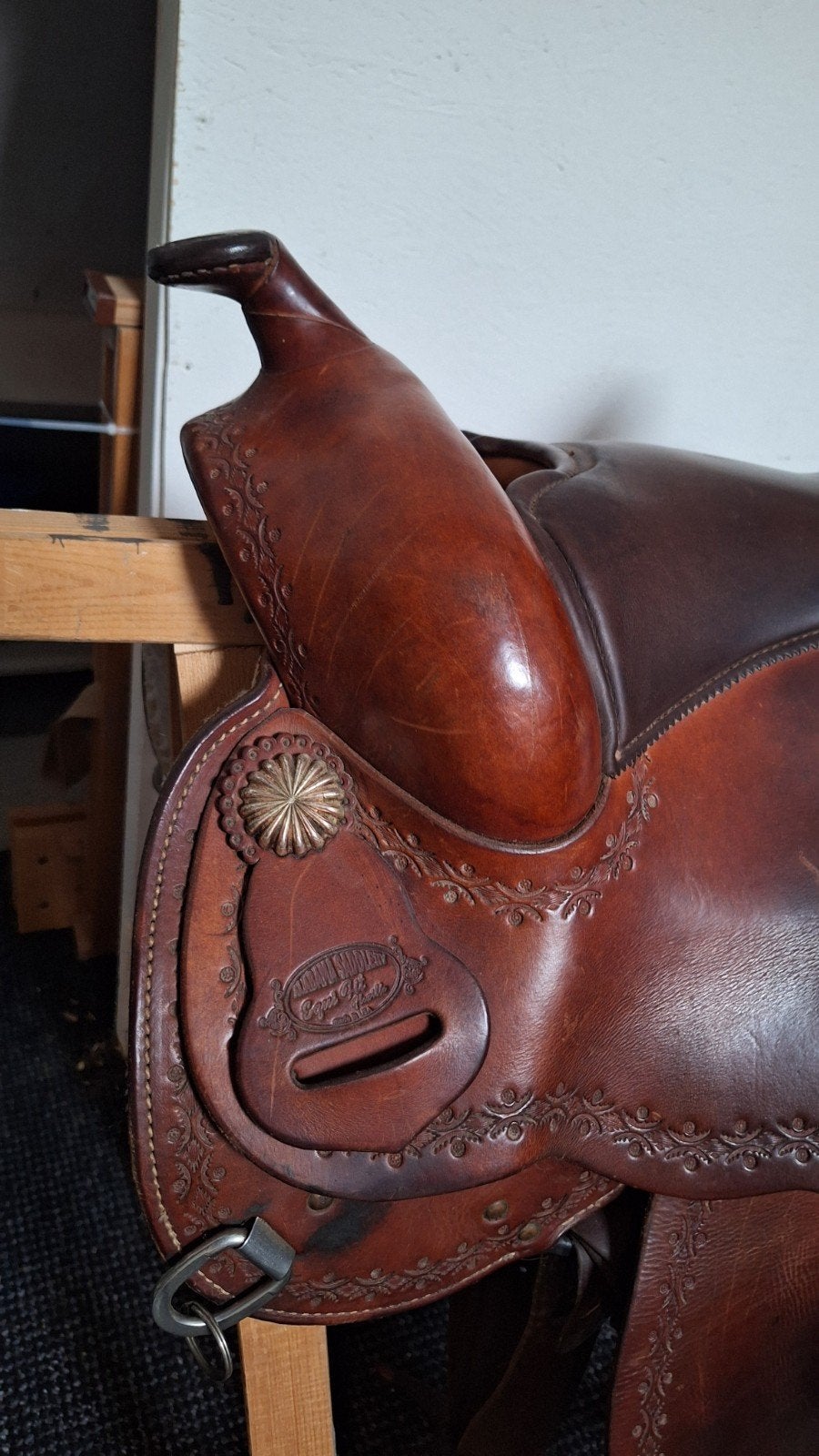 compleet westernzadel met toebehoren, Dieren en Toebehoren, Ophalen, Gebruikt, Dressuur