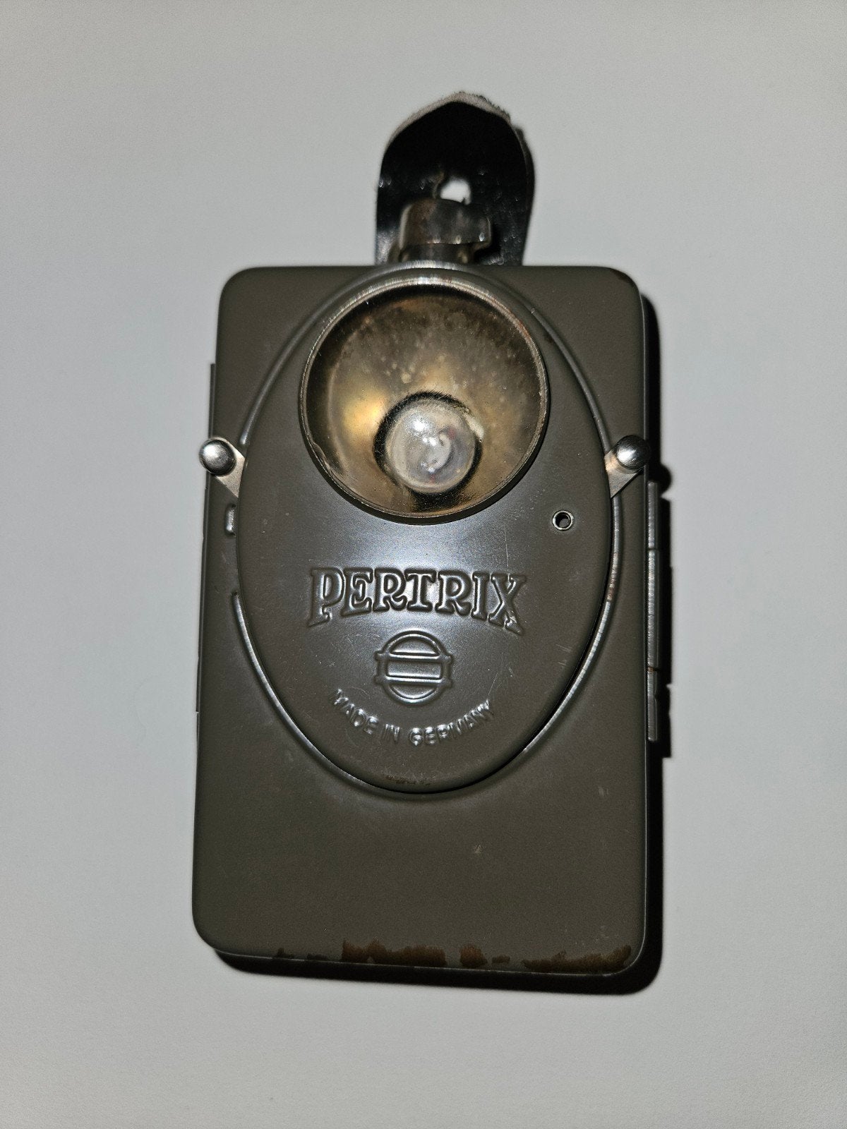 Pertrix seinlamp WW2 stijl, Verzamelen, Ophalen of Verzenden, Overige soorten, Duitsland, Overige typen