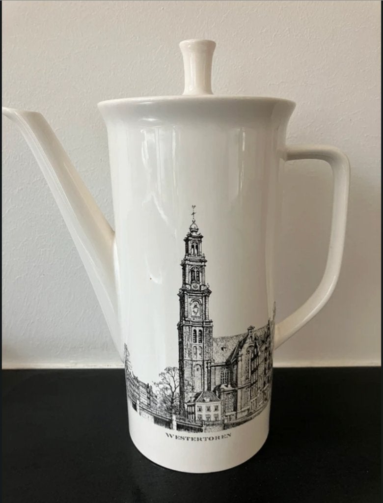 koffiepot Amsterdamse grachten servies | Villeroy & Boch, Huis en Inrichting, Ophalen of Verzenden, Porselein, Overige stijlen