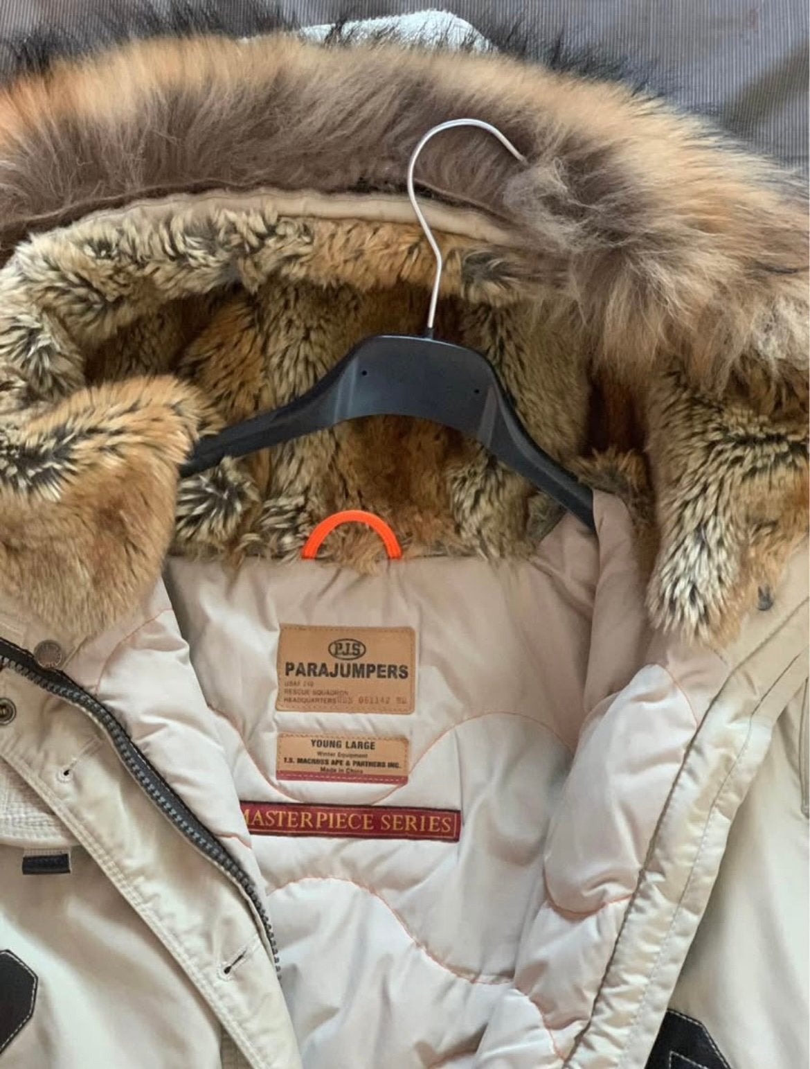 Parajumpers Masterpiece – Origineel – XS/S, Ophalen of Verzenden, Zo goed als nieuw, Maat 34 (XS) of kleiner, Beige