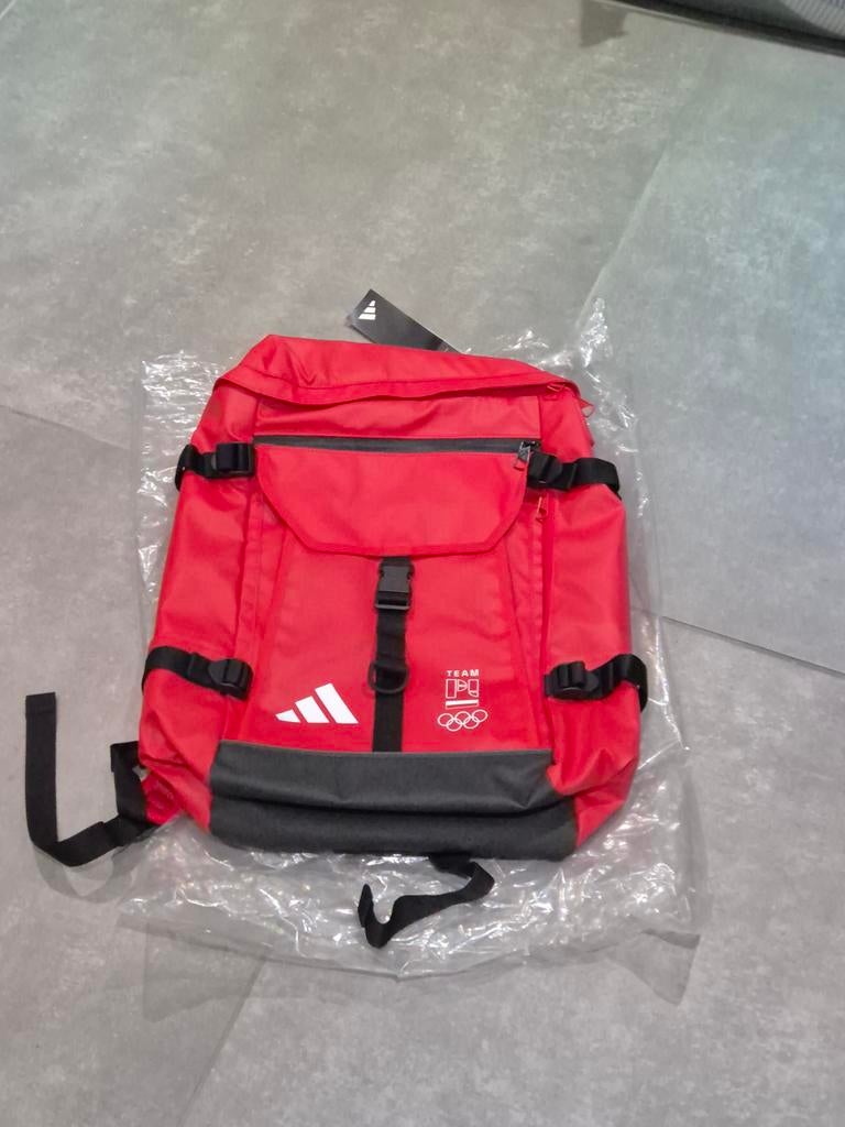 Adidas Team PL Olympische Spelen Rugzak Rood Nieuw, Ophalen of Verzenden, Nieuw, Overige merken
