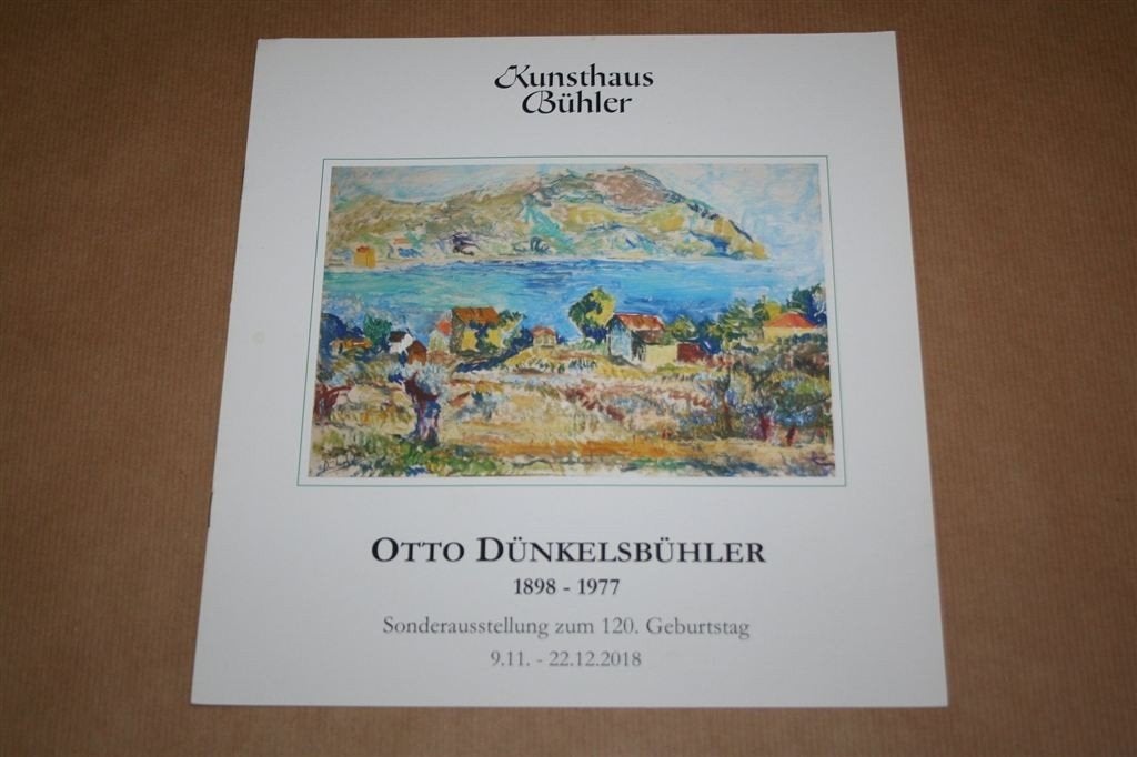 Kunsthaus Bühler. Otto Dünkelsbühler. Catalogus 2018., Ophalen of Verzenden, Zo goed als nieuw