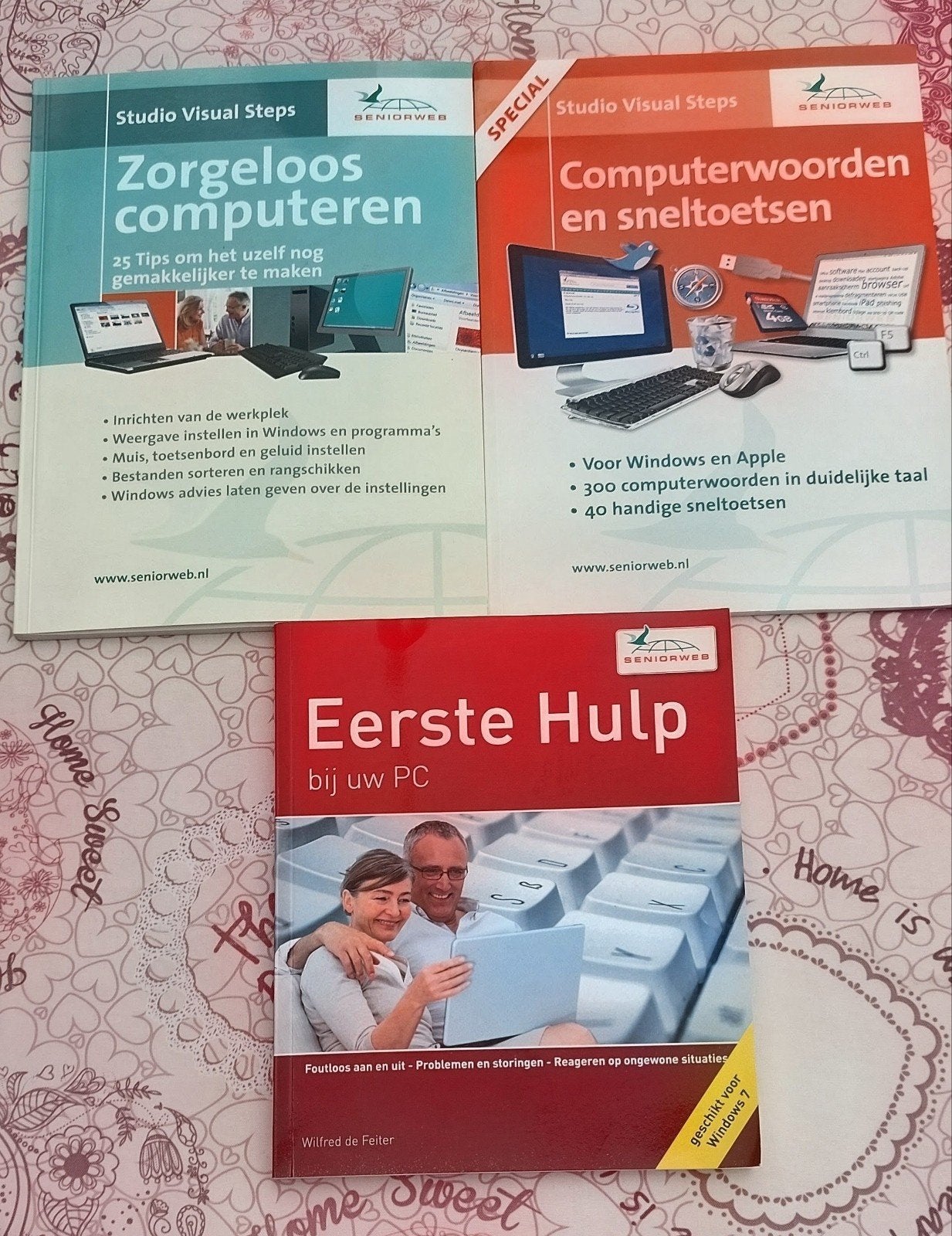 3 computerboeken-SeniorWeb., Boeken, Ophalen of Verzenden, Nieuw, Overige onderwerpen