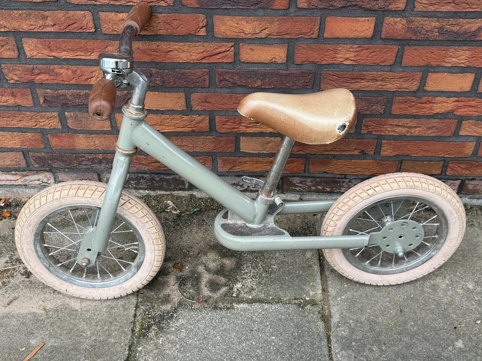 Trybike loopfiets/driewieler - Groen, Ophalen, Gebruikt, Loopfiets