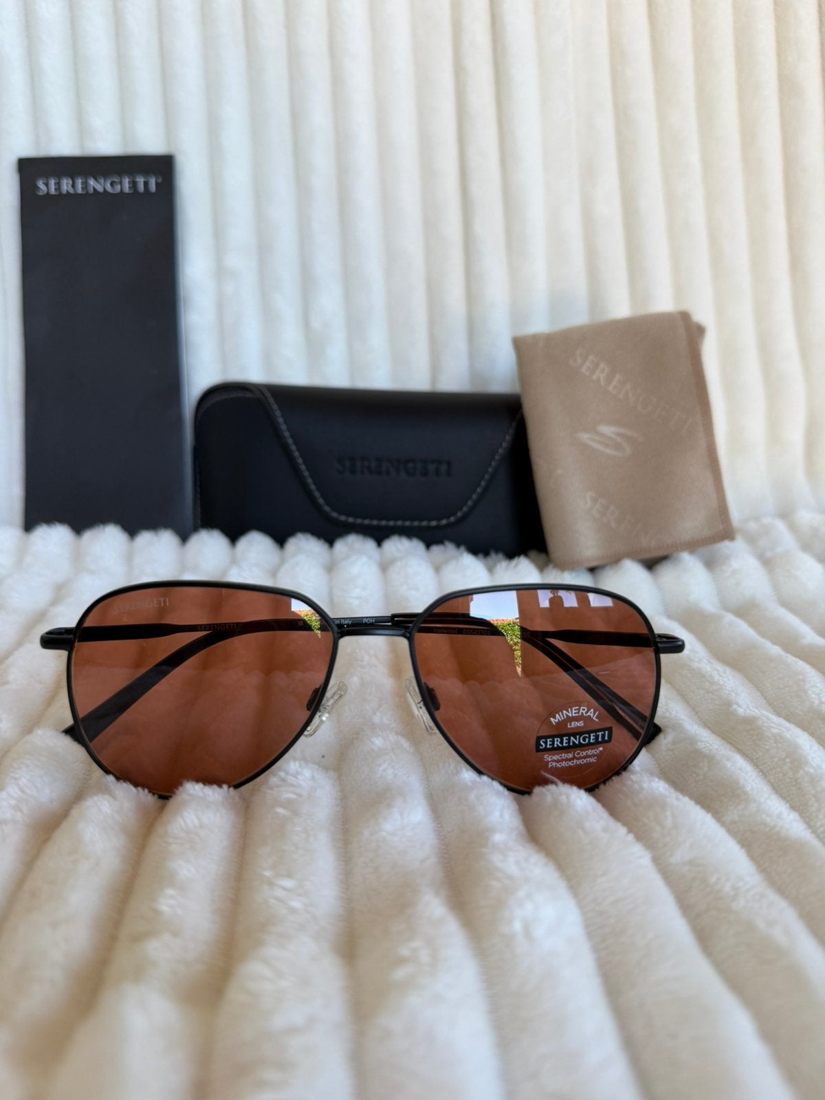 Serengeti Haywood SS543004 Drivers (Mineraal) non-polarized, Sieraden, Tassen en Uiterlijk, Zonnebrillen en Brillen | Heren, Zonnebril