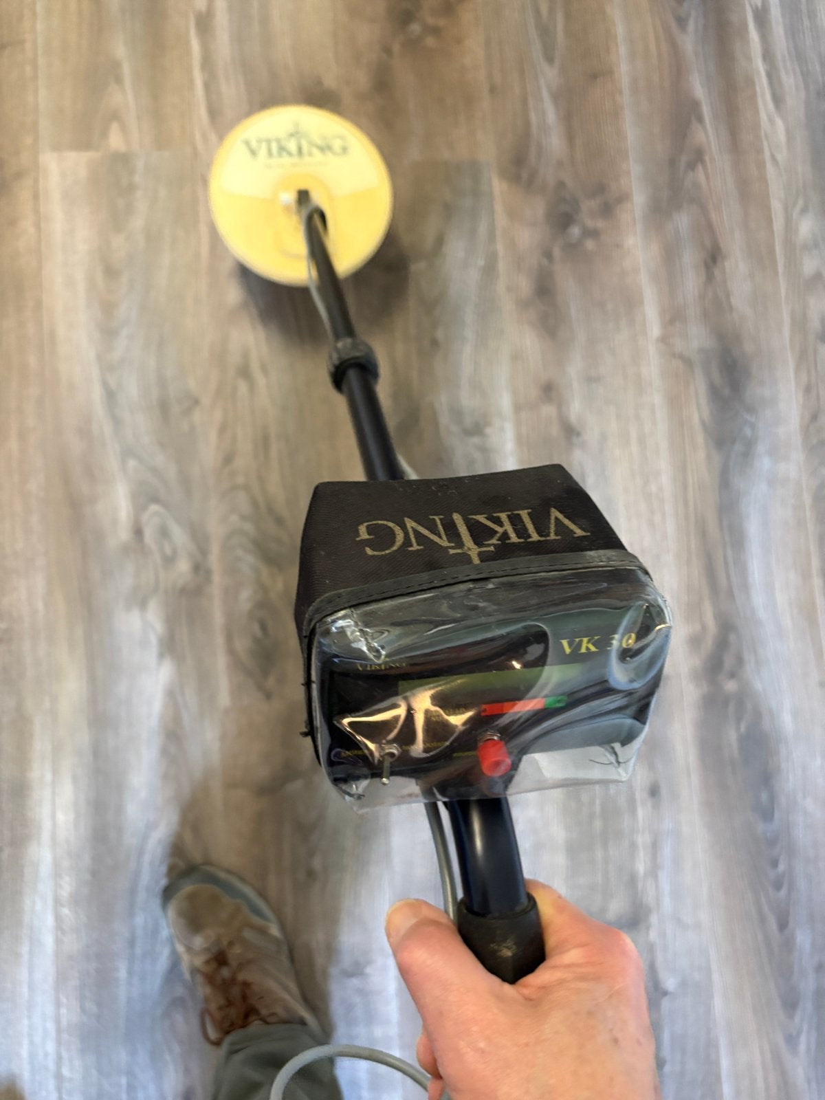Viking VK30 Metaaldetector - Gebruikt maar Functioneel, Hobby en Vrije tijd, Metaaldetectors, Gebruikt, 30 cm of minder, Overige merken
