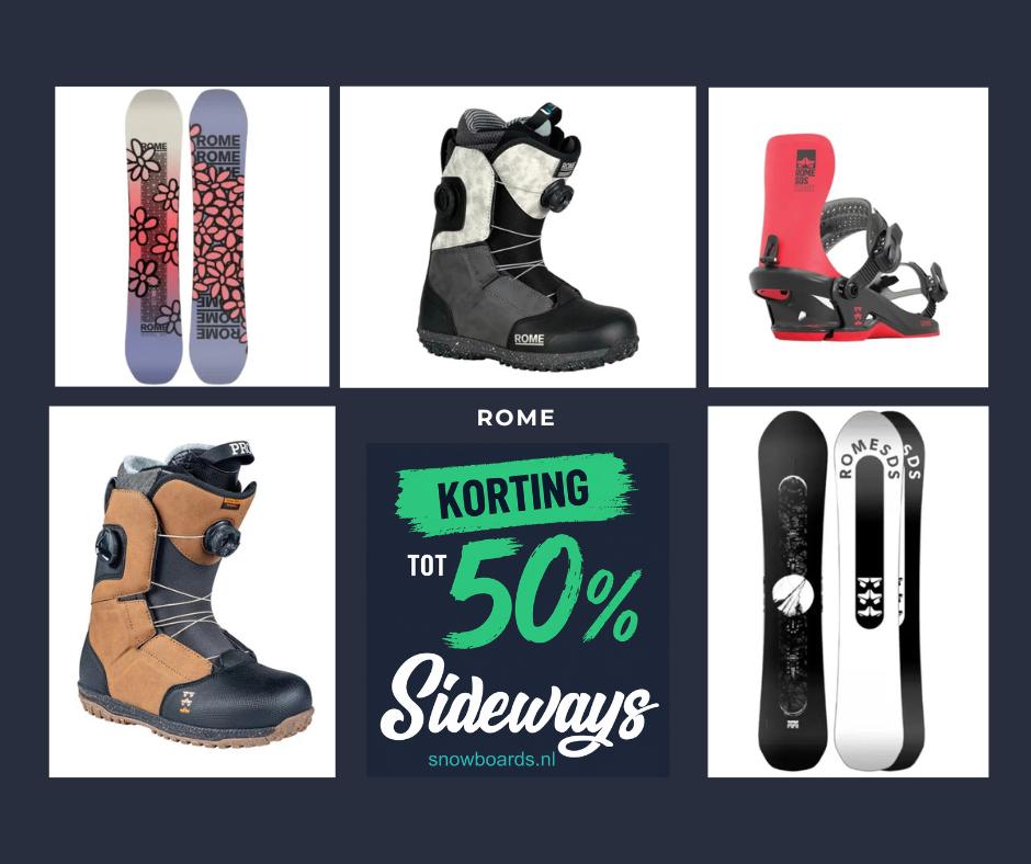 Rome snowboard, snowboardbinding & snowboardschoenen, Ophalen of Verzenden, Nieuw, Board