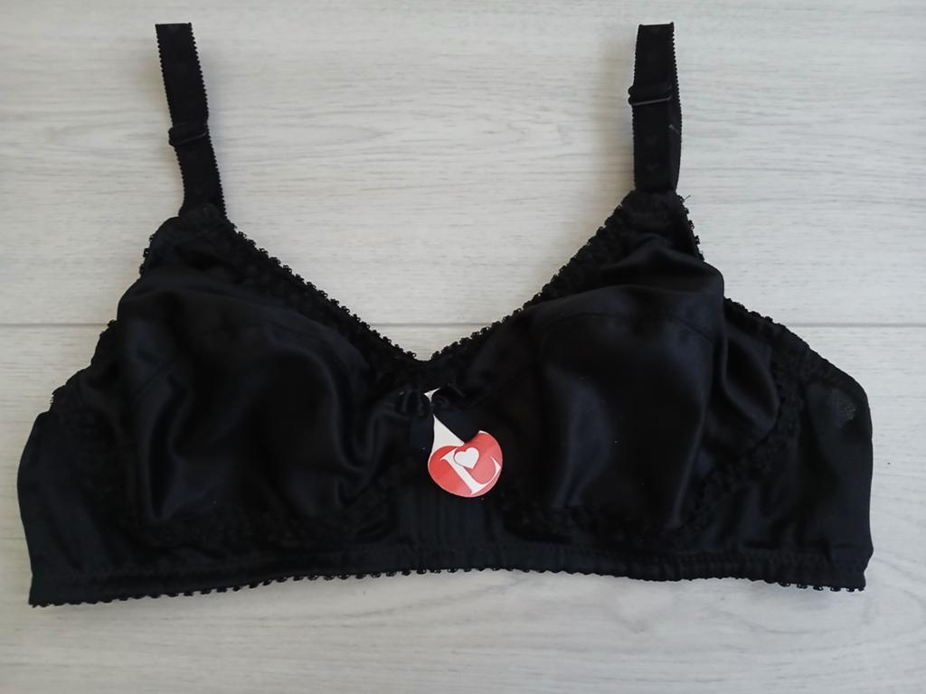 Lovable Nieuwe Zwarte BH Cup Maat 80C, Lovable, Ophalen of Verzenden, Zwart, BH