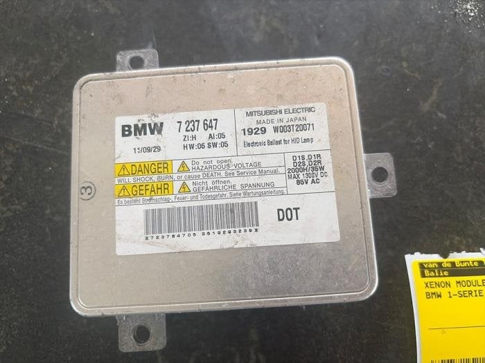 Xenon module van een BMW 1-Serie, Gebruikt, -, -, 3 maanden garantie