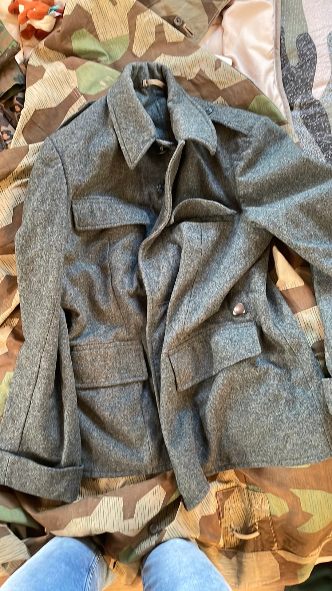 Uniform zwitserland (lijkt op duits uniform wo2), Verzamelen, Militaria | Tweede Wereldoorlog, Ophalen of Verzenden, Duitsland