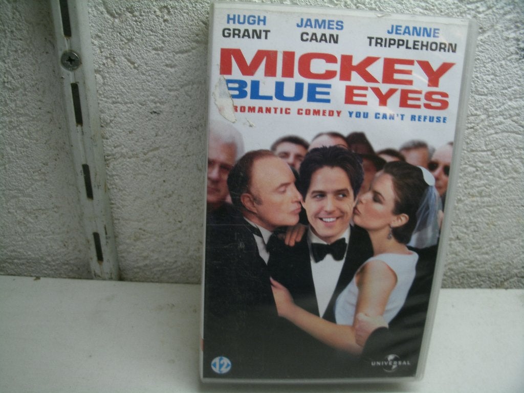 vhs 162b mickey blue eyes, Vanaf 16 jaar, Ophalen of Verzenden, Zo goed als nieuw, Horror