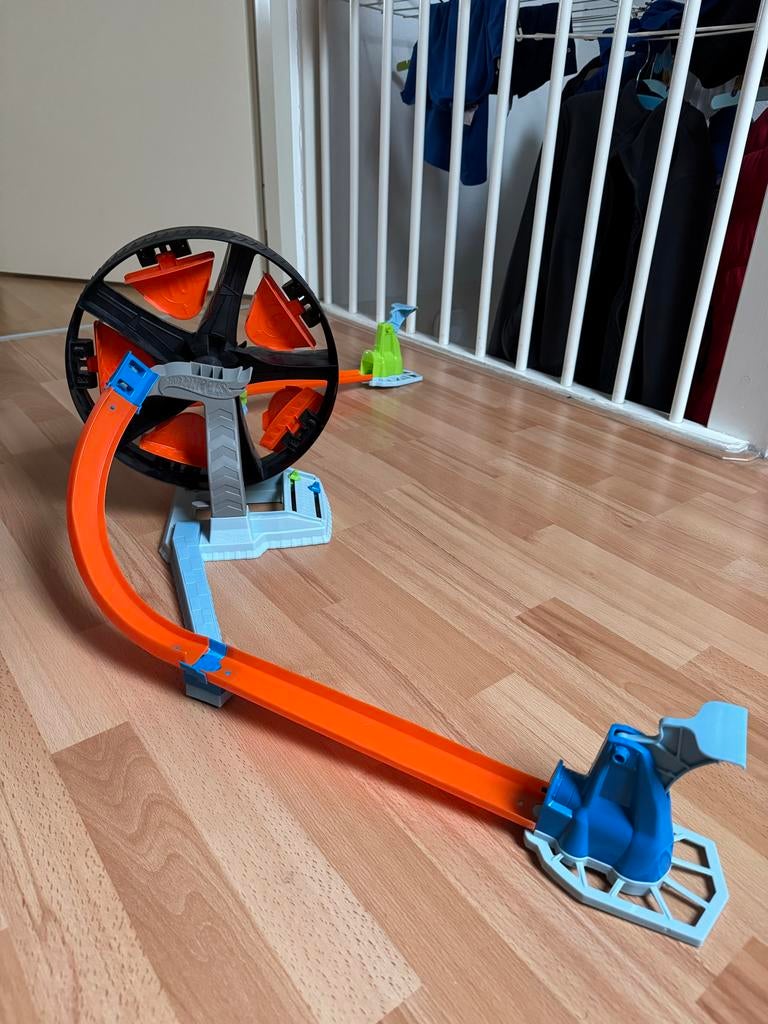 Hotwheels spinwheel action set, Ophalen of Verzenden, Gebruikt